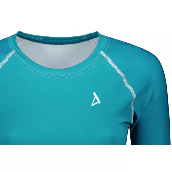  Hochwertiges Funktions-Crop-Top mit langen Ärmeln für Damen ALTISPORT VOJ/ALW000TR04 KEROSIN 