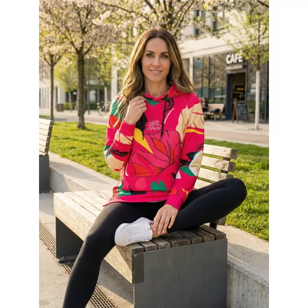  Hochwertiges Funktions-Sweatshirt für Damen ALTISPORT VOJ/ALW042MI03 ROSA 