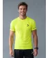 Hochwertiges Funktions-Kompressions-T-Shirt mit kurzen Ärmeln für Herren ALTISPORT VOJ/ALM000TR04 NEON GELB