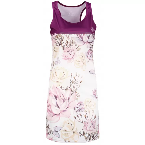  Funktionswestenkleid für Damen ALTISPORT VOJ/ALW008SAT01 BURGUND 
