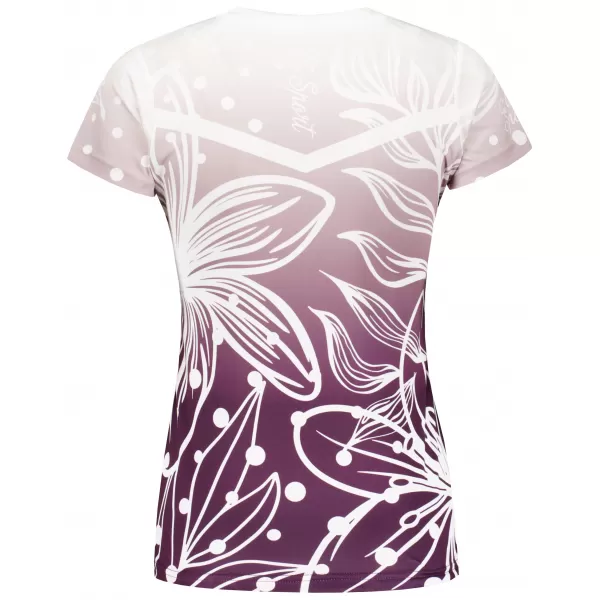  Hochwertiges Funktions-T-Shirt für Damen ALTISPORT VOJ/ALW045TR01 LILA/WEIß 