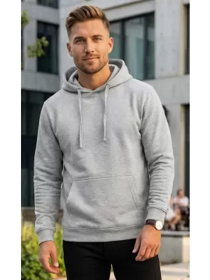 Herren-Sweatshirt ALTISPORT NoPrint NP/ALM679NJ GRAUES HEIDEKRAUT