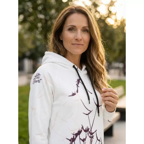  Hochwertiges Funktions-Sweatshirt für Damen ALTISPORT VOJ/ALW035MI03 WEIß 
