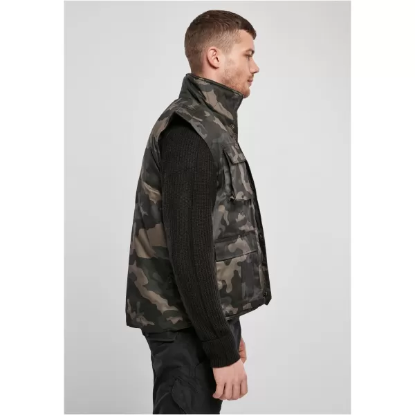  Weste BRANDIT RANGER BD4014 DUNKLE CAMO 
