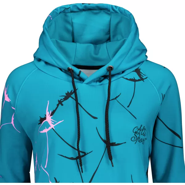  Hochwertiges Funktions-Sweatshirt für Damen ALTISPORT VOJ/ALW035MI03 SMARAGD 