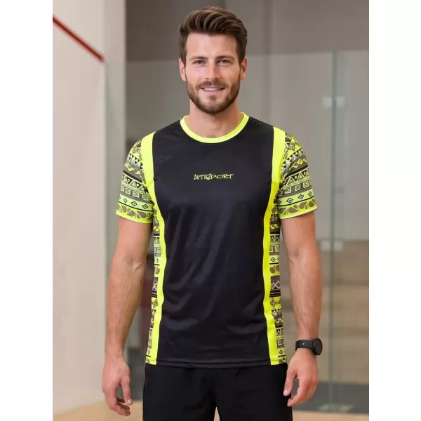  Funktionelles Premium-T-Shirt für Herren ALTISPORT VOJ/ALM043TR01 NEON GELB 