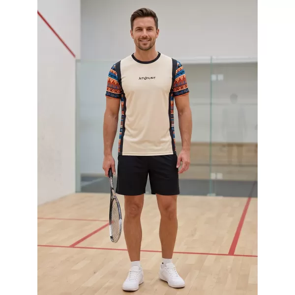  Funktionelles Premium-T-Shirt für Herren ALTISPORT VOJ/ALM043TR01 BEIGE 