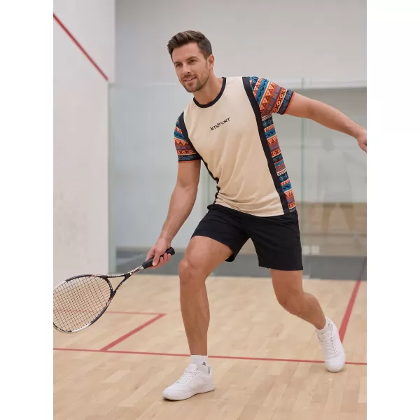  Funktionelles Premium-T-Shirt für Herren ALTISPORT VOJ/ALM043TR01 BEIGE 