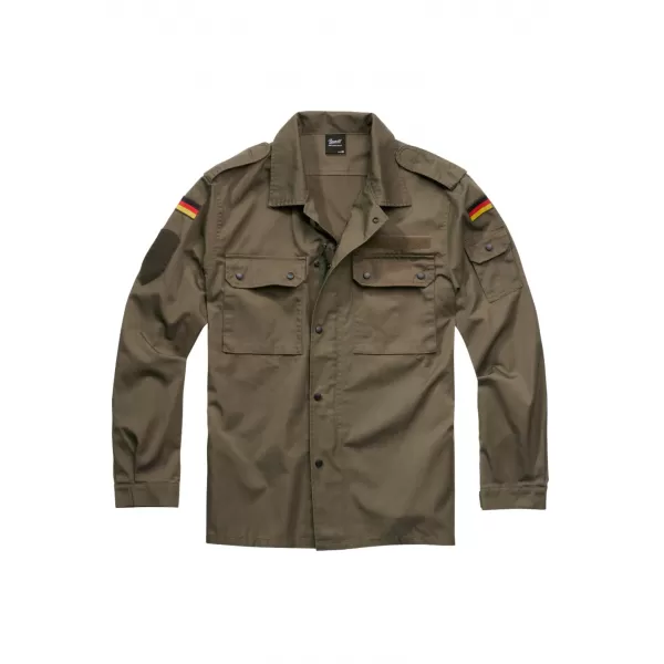  Hemd BRANDIT BW FELDBLUSE BD4221 OLIVE 