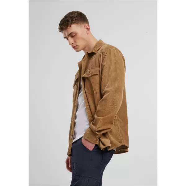  Hemd BRANDIT CORDUROY CLASSIC BD4035 KAMEL 