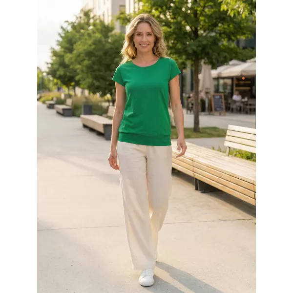  Damen-T-Shirt ALTISPORT NoPrint NP/ALW021 MITTELGRÜN 