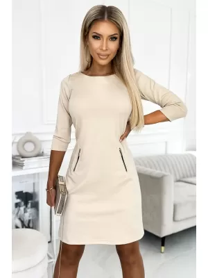 Kleid NUMOCO MARY 420-2 BEIGE