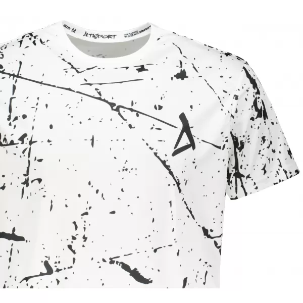 Funktionelles Premium-T-Shirt für Herren ALTISPORT VOJ/ALM034TR01 WEIß 