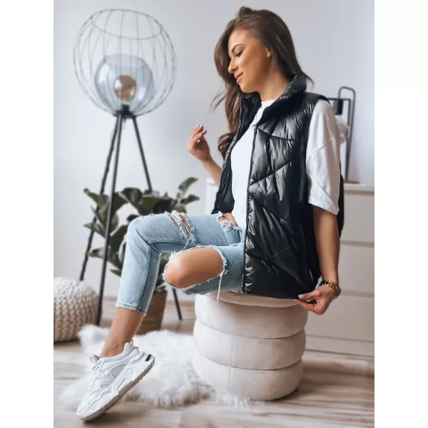  DSTREET HOLO Damenweste TY3477 SCHWARZ Dstreet1 
