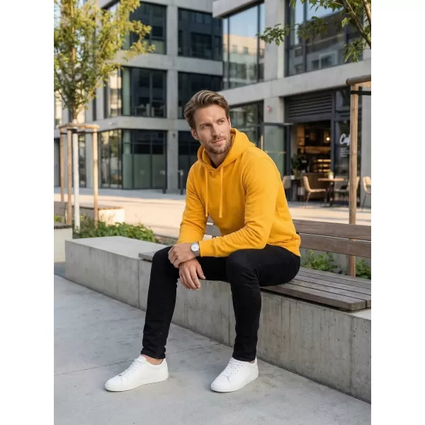  Herren-Sweatshirt ALTISPORT NoPrint NP/ALM679NJ GOLD-GELB 