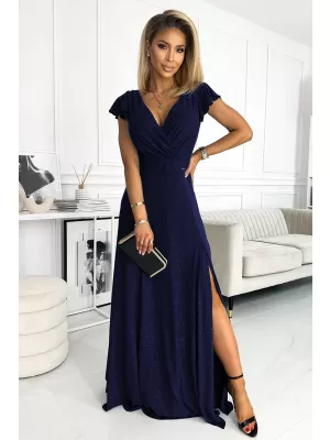 Kleid NUMOCO CRYSTAL 411-3 DUNKELBLAU