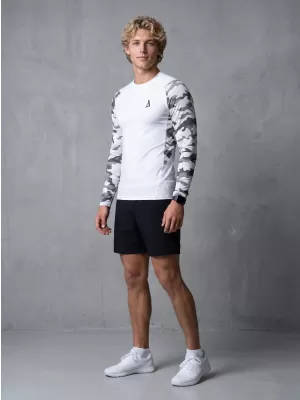 Funktionelle Kompression von Männern t -Shirt Premium ALTISPORT VOJ/ALM038TR03 WEIß
