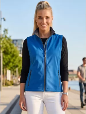Softshellweste für Damen ALTISPORT NoPrint NP/ALW7211NJ NAUTISCHES BLAU/MARINEBLAU