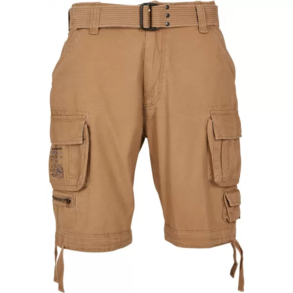  Shorts BRANDIT SAVAGE VINTAGE BD2001 BEIGE 