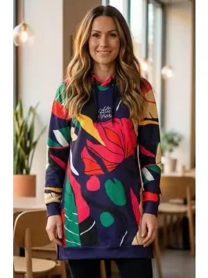 Hochwertiges Funktions-Sweatshirt für Damen ALTISPORT VOJ/ALW042MI03 DUNKELBLAU