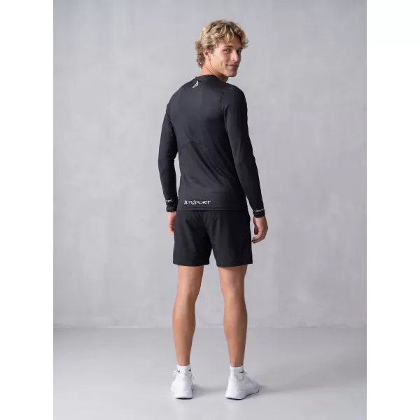  Hochwertiges funktionelles Kompressions-T-Shirt für Herren ALTISPORT VOJ/ALM000TR03 SCHWARZ 