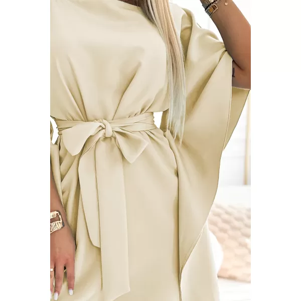  Kleid NUMOCO SOFIA 287-28 BEIGE 