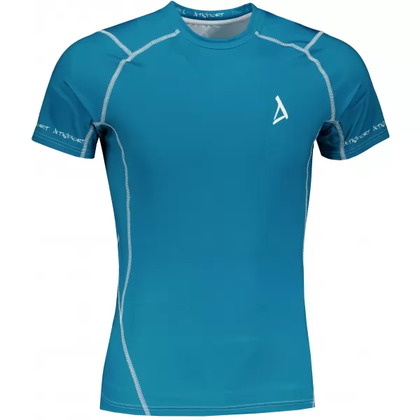  Hochwertiges Funktions-Kompressions-T-Shirt mit kurzen Ärmeln für Herren ALTISPORT VOJ/ALM000TR04 ROT 