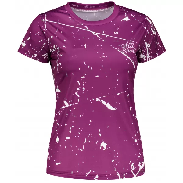  Hochwertiges Funktions-T-Shirt für Damen ALTISPORT VOJ/ALW034TR01 SMARAGD 