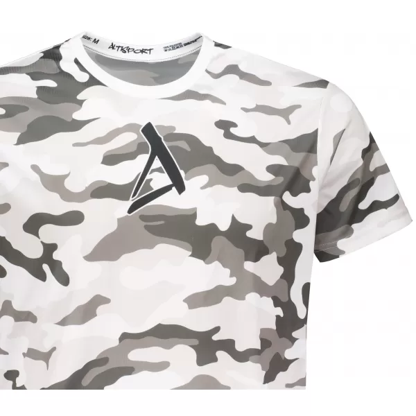  Funktionelles Premium-T-Shirt für Herren ALTISPORT VOJ/ALM038TR01 WEIß 