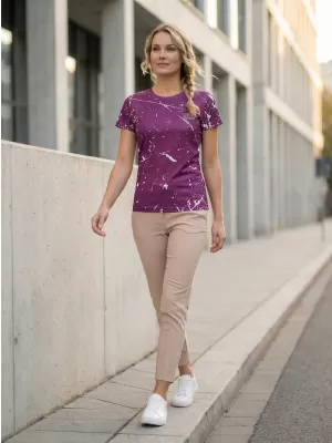 Hochwertiges Funktions-T-Shirt für Damen ALTISPORT VOJ/ALW034TR01 SMARAGD