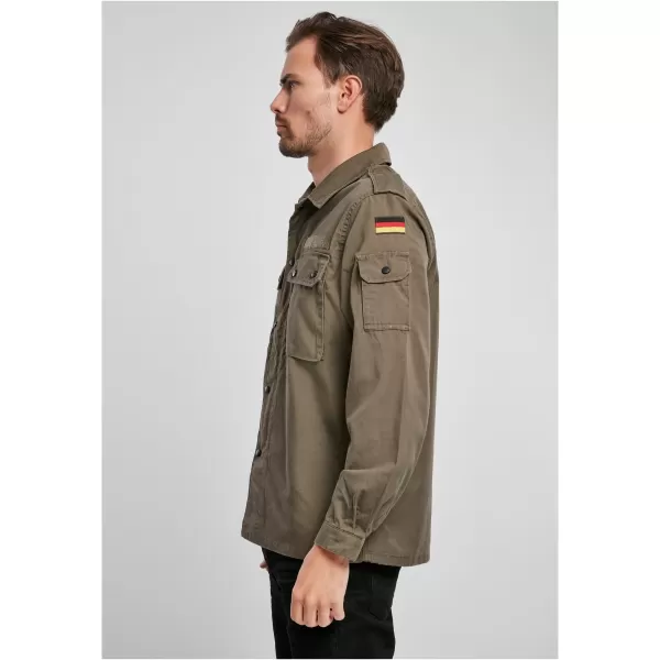  Hemd BRANDIT BW FELDBLUSE BD4221 OLIVE 