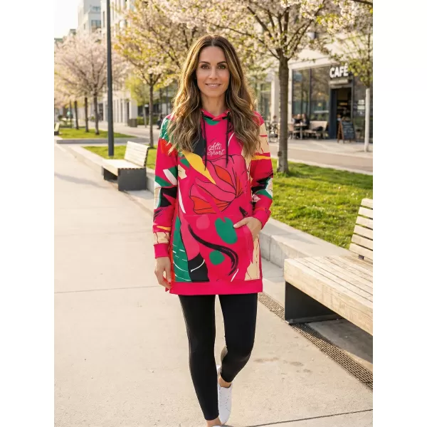  Hochwertiges Funktions-Sweatshirt für Damen ALTISPORT VOJ/ALW042MI03 ROSA 