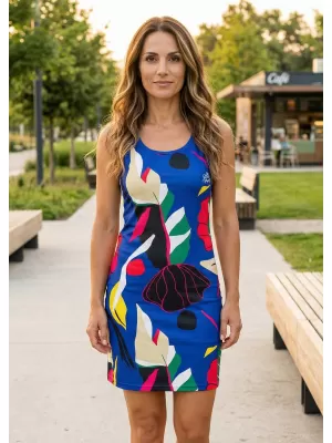 Funktionswestenkleid für Damen ALTISPORT VOJ/ALW042SAT01 BLAU