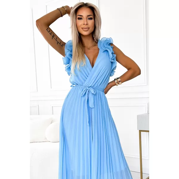  Kleid NUMOCO MIRABELLA 549-2 BLAU 