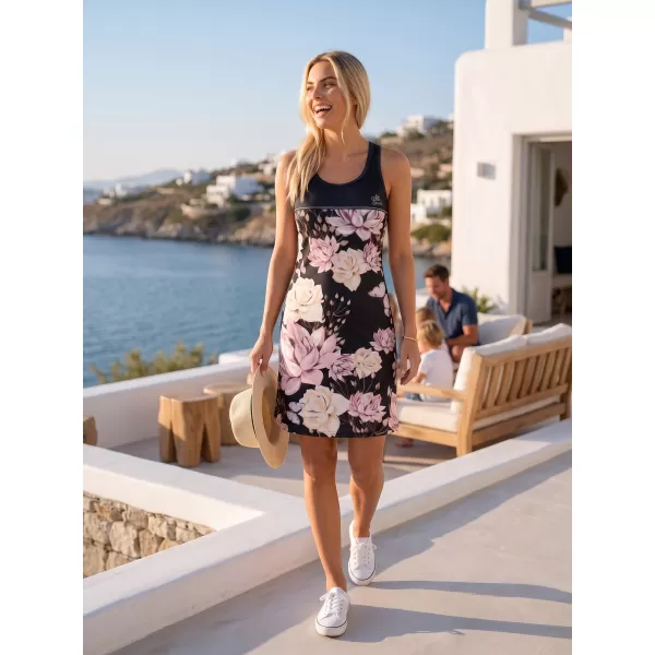  Funktionswestenkleid für Damen ALTISPORT VOJ/ALW008SAT01 SCHWARZ 