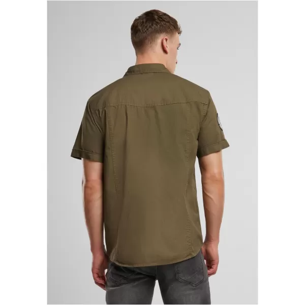  Hemd BRANDIT LUIS VINTAGE BD4033 OLIVE 