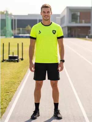Funktionelles Premium-T-Shirt für Herren ALTISPORT VOJ/ALM040TR01 NEON GELB