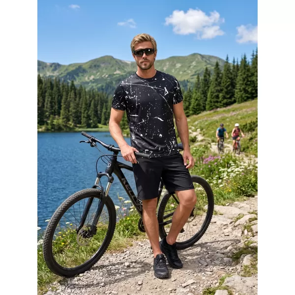  Funktionelles Premium-T-Shirt für Herren ALTISPORT VOJ/ALM034TR01 SCHWARZ 