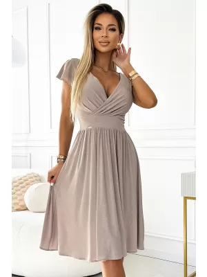 Kleid NUMOCO MATILDE 425-10 BEIGE