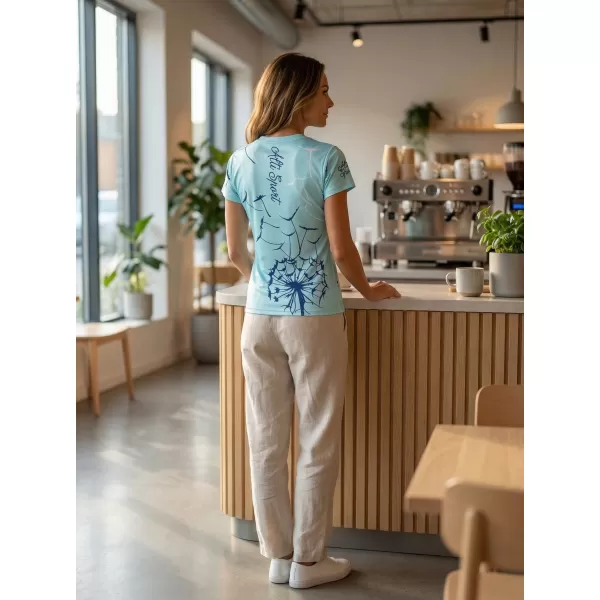  Hochwertiges Funktions-T-Shirt für Damen ALTISPORT VOJ/ALW035TR01 LILA 