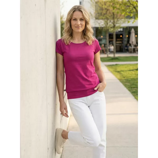  Damen-T-Shirt ALTISPORT NoPrint NP/ALW021 FUCHSIE 