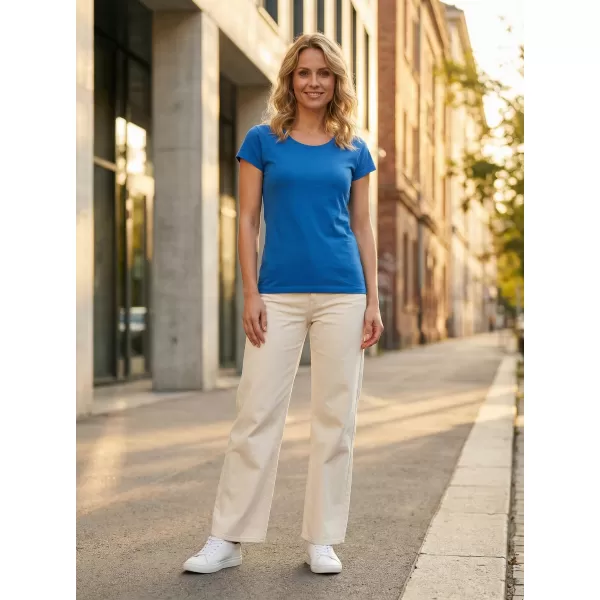  Damen-T-Shirt ALTISPORT NoPrint NP/ALW221 AZURBLAU 