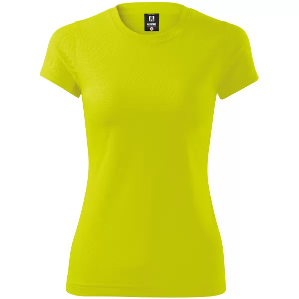  Funktions-T-Shirt für Damen ALTISPORT NoPrint NP/ALW041 NEON GELB 