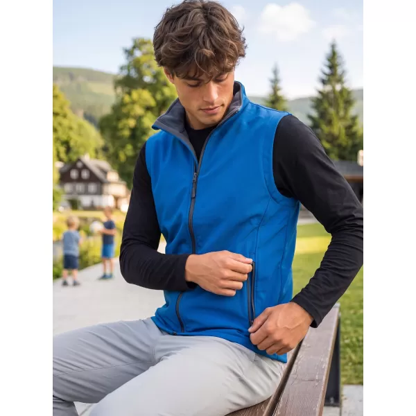  Herren-Softshellweste ALTISPORT NoPrint NP/ALM8211NJ NAUTISCHES BLAU/MARINEBLAU 