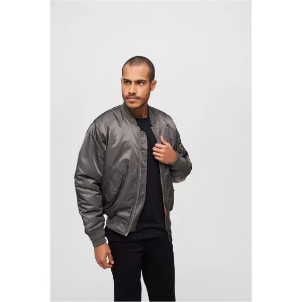  Jacke BRANDIT MA1 BD3149 HOLZKOHLE 