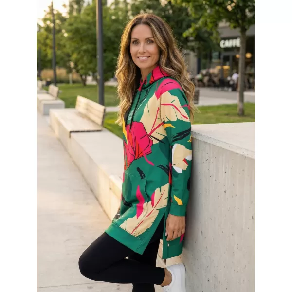  Hochwertiges Funktions-Sweatshirt für Damen ALTISPORT VOJ/ALW042MI03 GRÜN 