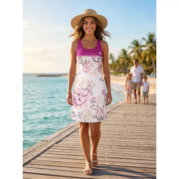  Funktionswestenkleid für Damen ALTISPORT VOJ/ALW008SAT01 BURGUND 
