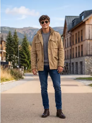 Jacke BRANDIT M-65 FIELD BD3108 KAMEL