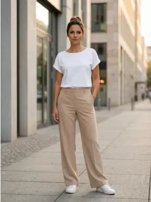 Damen-T-Shirt ALTISPORT NoPrint NP/ALW5008 WEIß