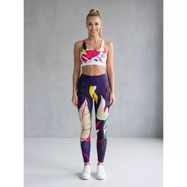  Lange Premium-Funktionsleggings für Damen ALTISPORT VOJ/ALW042LEG01 DUNKELBLAU 